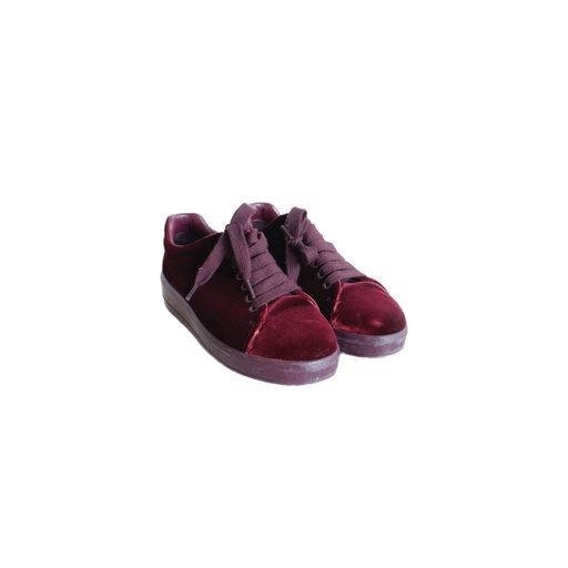 Prada Velvet Sneakers