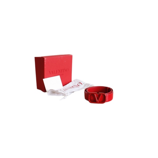 Valentino VLogo Red Belt
