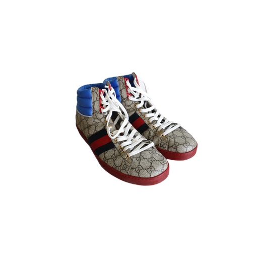 Gucci GG Supreme High-Top Sneakers