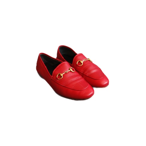 Gucci Jordan Red Loafers