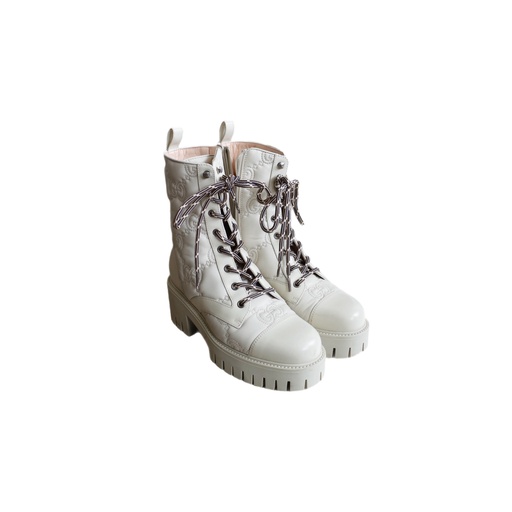 Gucci GG Combat Boots
